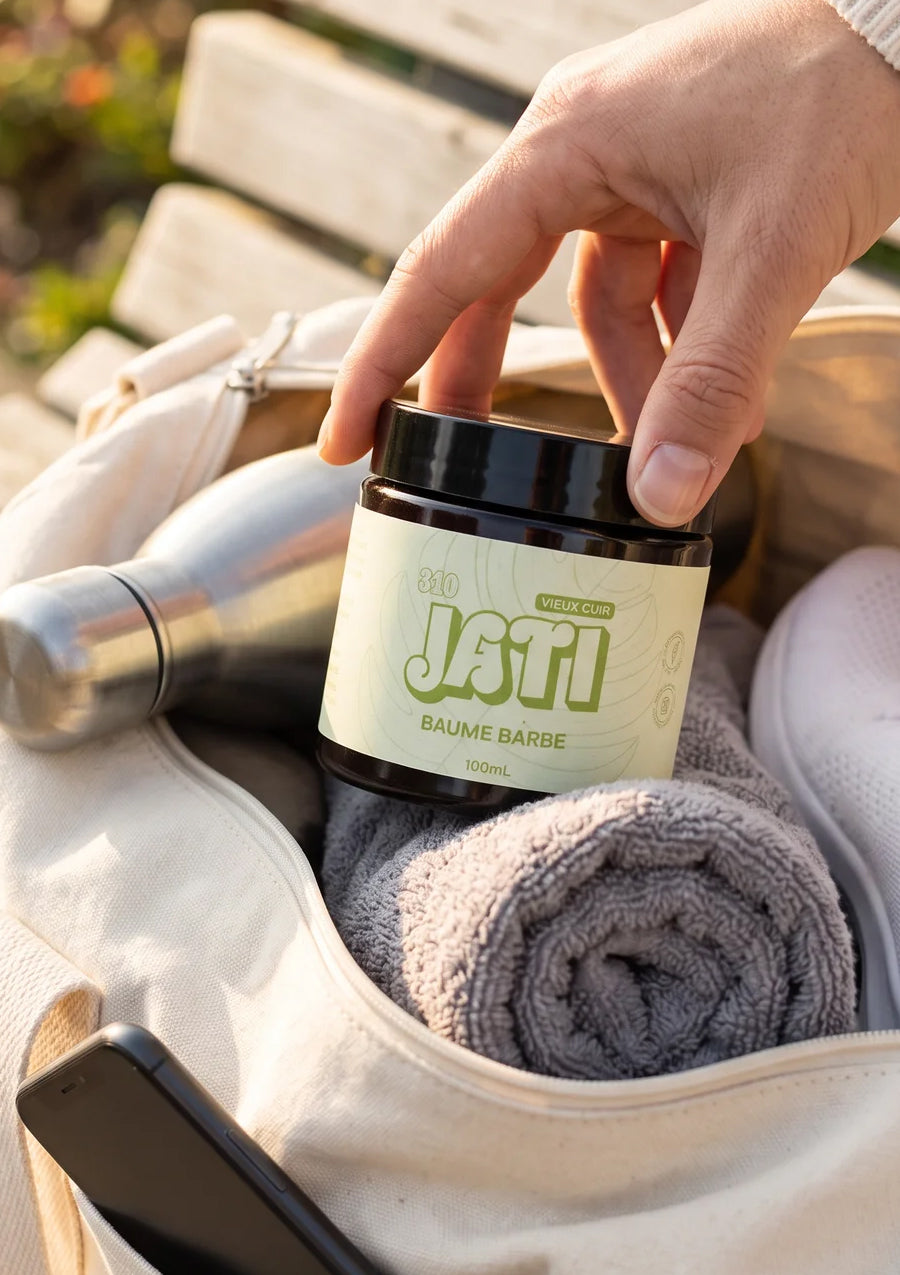 310 Jati Vieux Cuir – Baume à barbe 100 ml