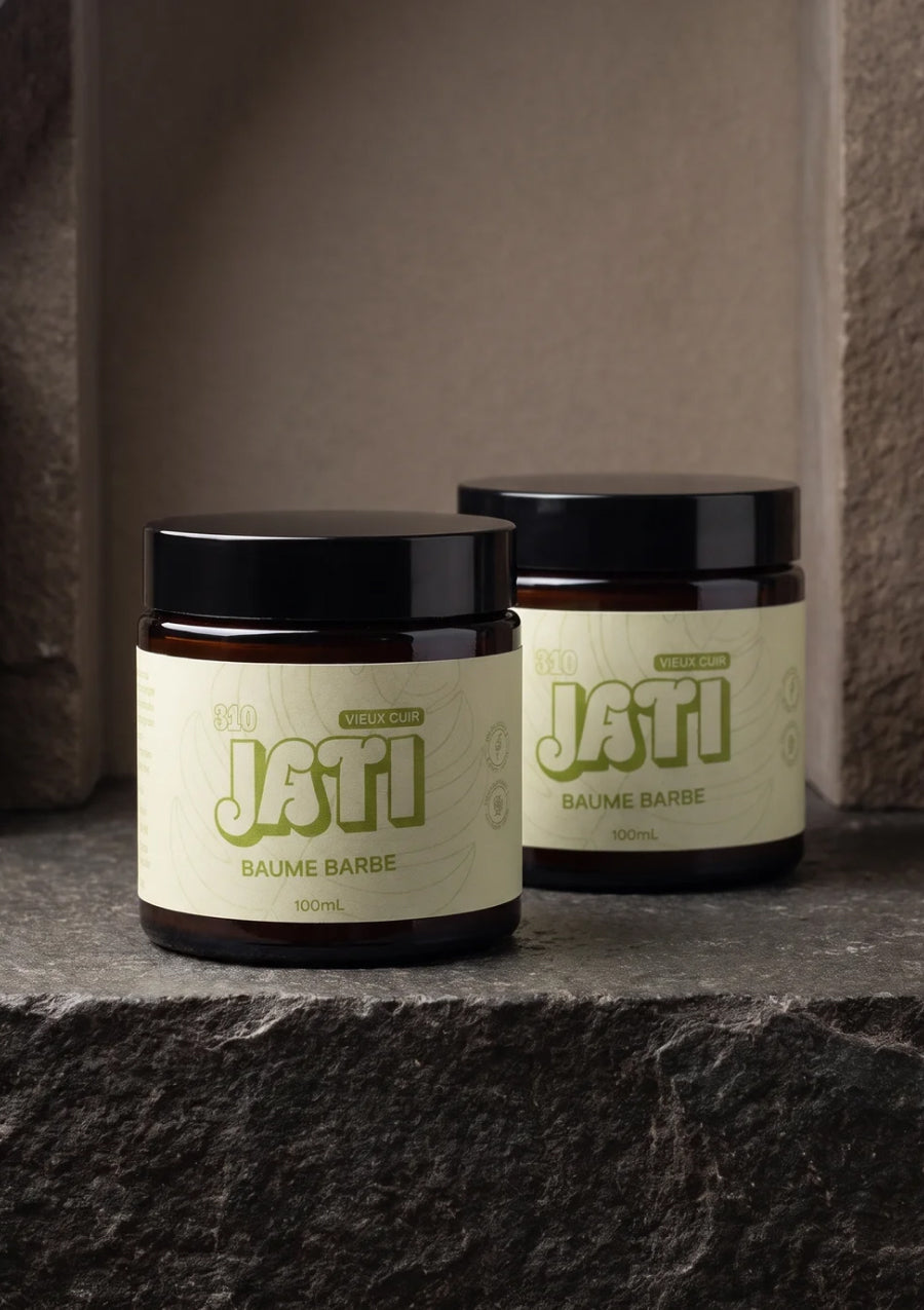 310 Jati Vieux Cuir – Baume à barbe 100 ml
