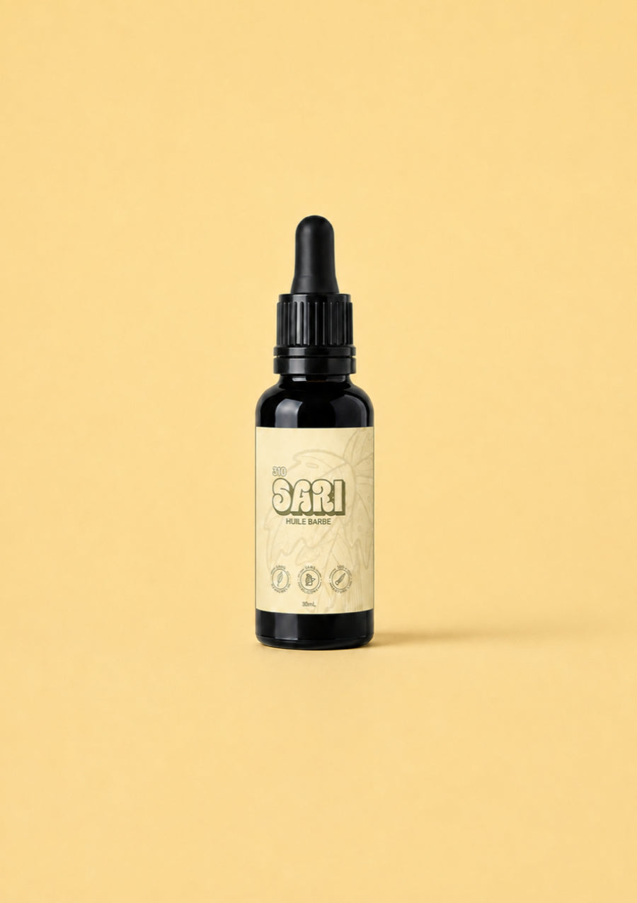 Huile à barbe 310 SARI au tournesol et macadamia 30 ml